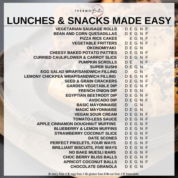 Volume 4: Lunches and Snacks Made Easy