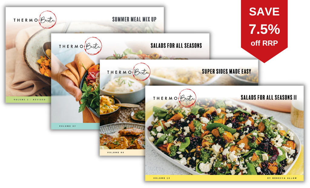 Thermobexta Ultimate Salads and Sides Cookbook Collection: Volumes 2, 6, 7 and 10